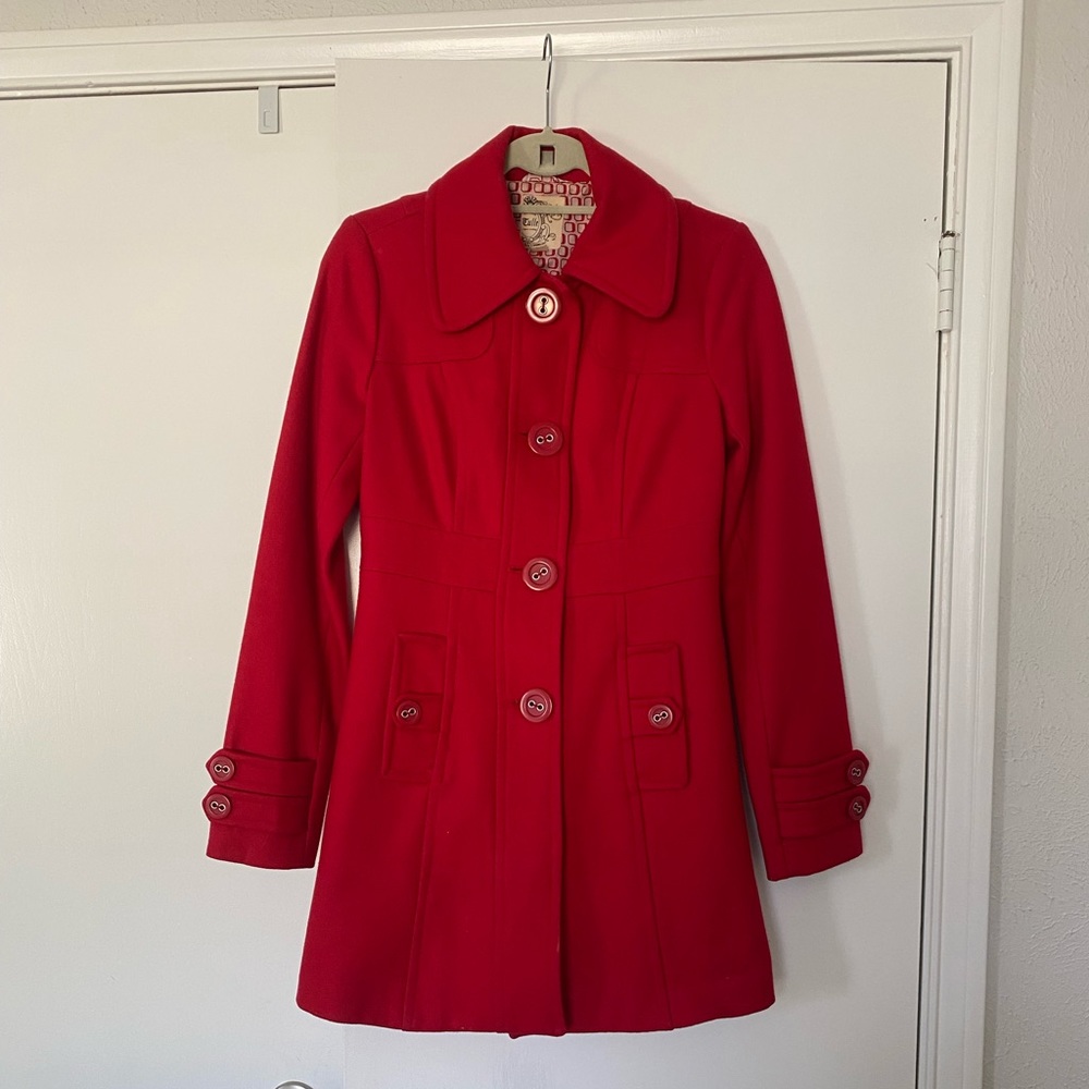 Tulle coat Anthropologie